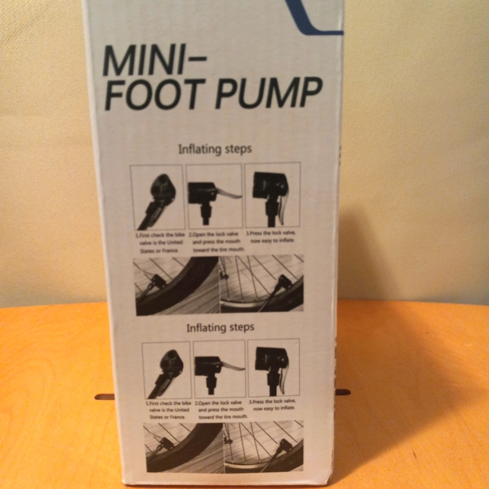 Mini Foot Pump - Picture 2 of 3